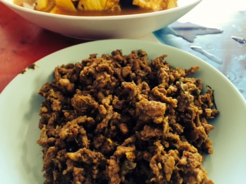 Pork kua gling at Dao Tai