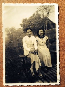 My grandparents at 19 in Chiang Rai